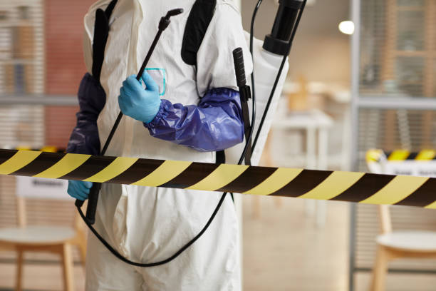 Professional Hoarding Cleanup technician working in Voluntown, CT